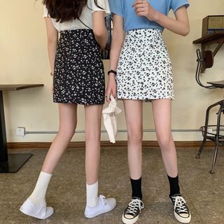 Chân Váy Ulzzang chữ A hoa nữ tính
