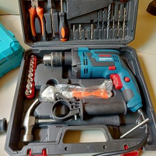 Máy khoan 13 ly kèm bộ dụng cụ