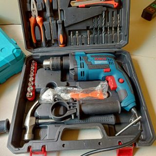 Máy khoan 13 ly kèm bộ dụng cụ