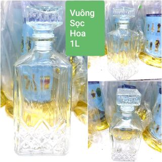 Chai thủy tinh đựng ruou 780ml đến 1100ml