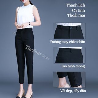 Quần tây công sở xẻ gấu