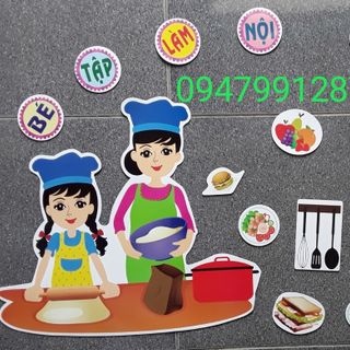 Tranh Góc Xốp Trang Trí