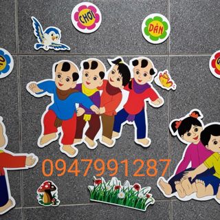 Tranh Góc Xốp Trang Trí