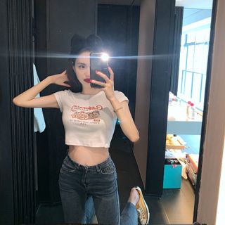 Áo Croptop kiểu ulzzang