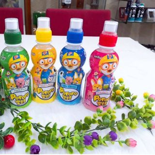 Nước trái cây PORORO HÀN QUỐC 235ml - 6 vị (Dâu, Táo, Việt Quất, Sữa, Chuối, Trái Cây Nhiệt Đới)
