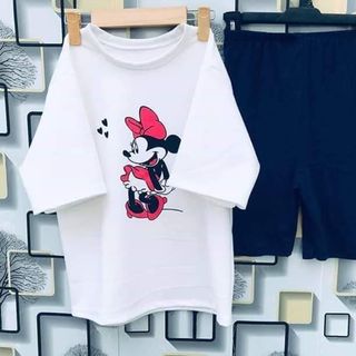 Bộ Ngô nữ chất cotton da cá