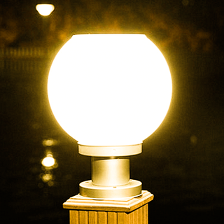 ĐÈN TRANG TRÍ & CHIẾU SÁNG TRỤ CỔNG LED DÙNG NĂNG LƯỢNG MẶT TRỜI TỰ SÁNG 10-12H KHÔNG DÙNG ĐIỆN.