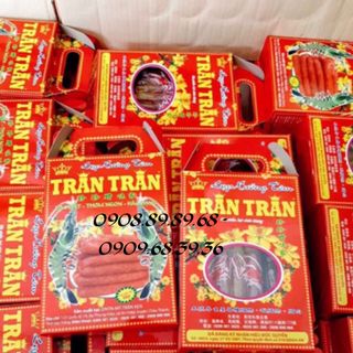 Lạp xưởng ,Bánh pía, phồng tôm,
