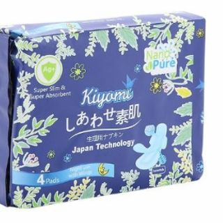 Băng vệ sinh Kiyomi ban đêm 4 miếng