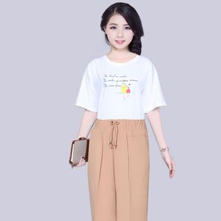 Quần Ống Rộng Vải Đủi Qđ01