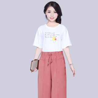 Quần Ống Rộng Vải Đủi Qđ01