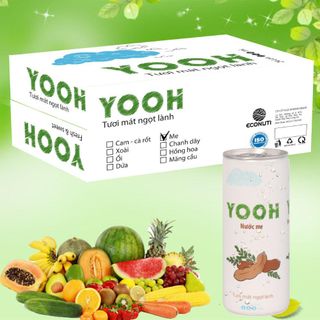 Nước ép trái cây tươi YOOH của công ty ECONUTI
