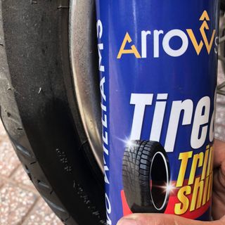 Dưỡng Nhựa Đen và lốp xe Arrowsp Tire & Trim Shine