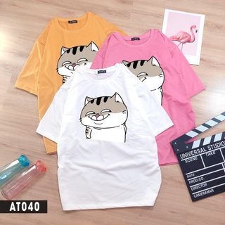 ÁO THUN IN NAM NỮ CHẤT CO GIÃN FREESIZE 70KG
