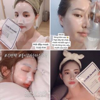 Mặt nạ ma thuật Derm all Matrix Facial Dermal -care Mask giá sỉ​, giá bán buôn