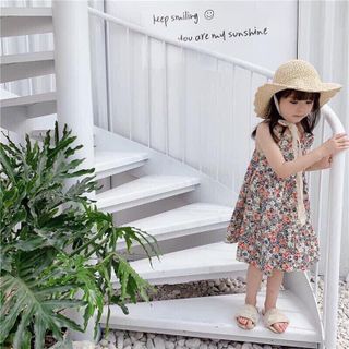 Ri 7 - Váy hai dây bèo ngực cho bé