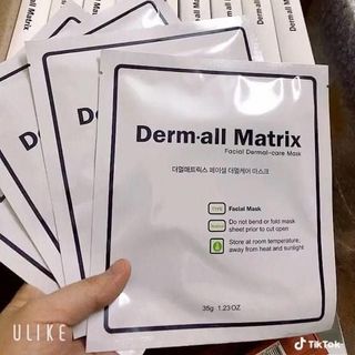 Mặt nạ ma thuật Derm all Matrix Facial Dermal -care Mask giá sỉ​, giá bán buôn
