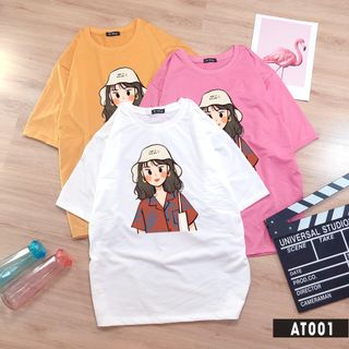 ÁO THUN IN HÌNH DỄ THƯƠNG ĐẸP DỄ BÁN
