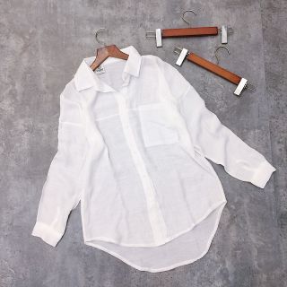 Áo sơ mi trắng 1 túi