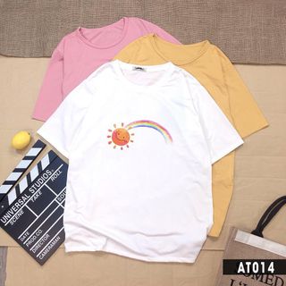 ÁO THUN IN THUN CO GIÃN MỊN MÁT DỄ MẶC