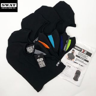 Khăn ninja SWAT X1 vải lưới 3 lớp chông bụi bẩn