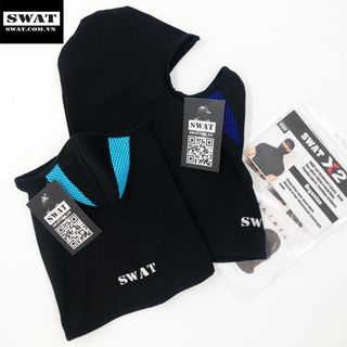 Khăn ninja SWAT X1 vải lưới 3 lớp chông bụi bẩn