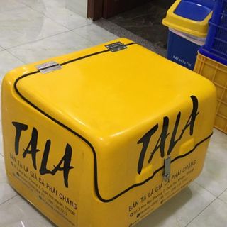 Thùng chở giao hàng sau xe máy tiện dụng