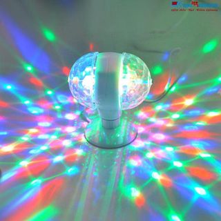 Đèn Led Vũ Trường Cầu Xoay 2 Đầu 360