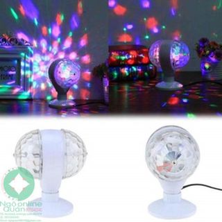 Đèn Led Vũ Trường Cầu Xoay 2 Đầu 360