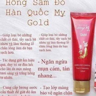 Sữa rửa mặt hồng sâm giá sỉ