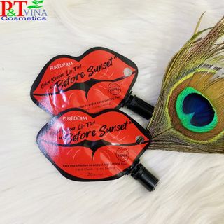 Son Lì Purederm Color Keeper Lip Tint Màu Đỏ