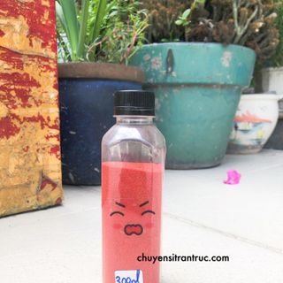 Chai nhựa pet vuông 300ml