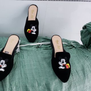 Sục xoàn nữ Ý phương sỉ 58k ,chất liệu nhung mịn bền ,đẹp ,chuột micky tạo lên phong cách cá tính