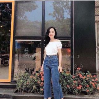 Quần jean baggy ống rộng