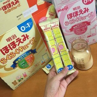Sữa meiji số 0 dạng thanh
