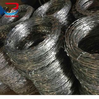 Hàng rào dây thép gai, dây kẽm gai, dây thép gai hình dao giá sỉ, giá bán buôn