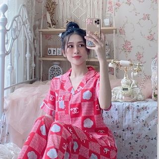 Bộ pijama chất lụa Thái cực đẹp