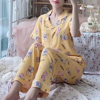 Bộ pijama chất lụa Thái cực đẹp