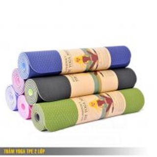 THẢM YOGA 2 LỚP CAO CẤP KO TÚI-kjuyg