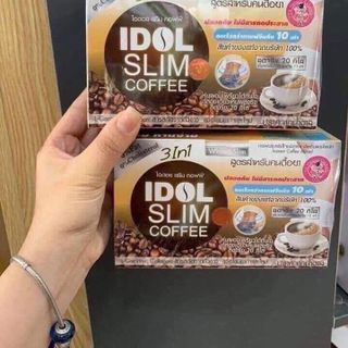 Cà phê giảm cân IDOL SLIM COFFEE 3In1 mẫu mới 2020