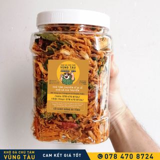 SỈ TẬN LÒ KHÔ GÀ CHÚ TÁM 500G
