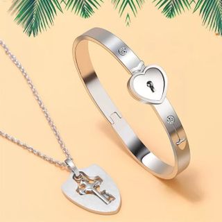 Set bộ đôi chìa khóa trái tim