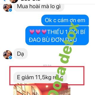 Giảm cân giảm mỡ Dora Detox Vip