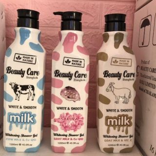 Sữa Tắm Beauty Care Bangkok White & Smooth Milk 1200ml giá sỉ