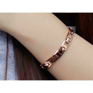Vòng Điều Hòa Huyết Áp Toma Nhật Bản / Vòng Tay Nữ - Màu Vàng Hồng/ Bảo Hành 12 Tháng/ Sỉ Lẻ 2 Đầu Việt - Nhật