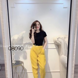 Quần nhún li bo dày bóng đẹp