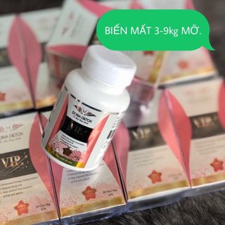 Viên uống đào thải mỡ giảm cân Dora Detox Vip