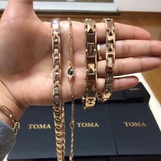 Vòng Điều Hòa Huyết Áp Toma Nhật Bản / Vòng Tay Nam - Màu Vàng/ Bảo Hành 12 Tháng/ Sỉ Lẻ 2 Đầu Việt - Nhật