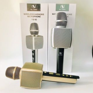 Mic hát bluetooth YS92 3in1 tích hợp chức năng live tream