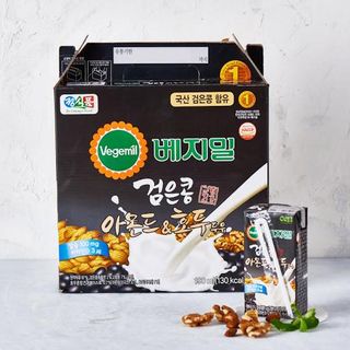 Sữa óc chó, đậu đen và hạnh nhân Vegemil - Set 16 hộp